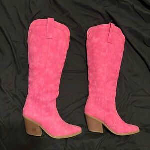Pink Boots